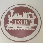 Lgb Gauge Trains 19'' Round Hanging Double Dealer Store Sign "not" Lionel. Fixed Price $120.00.