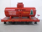 Aristocraft # 40125 North Pole Christmas Tree Farm Tanker Car G Scale. Fixed Price $50.00.