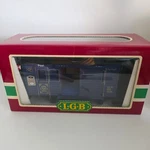 Lgb Lehmann Post Boxcar 1985 Blue Scale Train. Fixed Price $80.00.