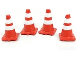 Orange Traffic Cones Set Of Accessory 1:24 Models By American Diorama 77532. Fixed Price $19.98.