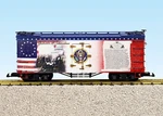 Usa Trains G Scale R16058 The Declaration Of Independence Patriotic Box Car. Fixed Price $89.95.