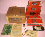Complete Lionel 2177WS Set W/all Boxs: 675 LOCO-2046W TENDER+5 Cars Clean/tested. Fixed Price $459.00.