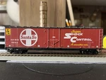 Ho Scale Athearn Assembled Blue Box Santa Fe 50' Plug Door Car Sfrb 5642. Fixed Price $12.00.
