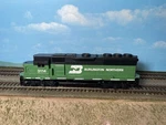 Ho Nos Athearn Blue Box Burlington Northern Emd GP50 Dummy Kit.***read***. Fixed Price $44.00.