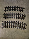 New Bright Holiday Express 380 Track Curves Pieces 473T-NO5 1994. Fixed Price $21.75.