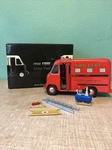 1950 Ford Step Van Fire Department 1:24 Scale By Unique Replicas. Fixed Price $90.00.