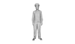 Printle W Homme 2873T-OLD Train Railroad Conductor Figure For Dioramas Set. Fixed Price $16.32.