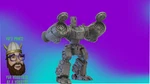 Lgb Longbow Alternate Mech Model For Battletech 6MM-10MM-15MM. Fixed Price $65.00.