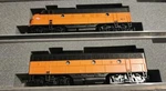 Kato N Scale Emd F7A/B 2 Locomotive Set Milwaukee Road #50A #70B Both Powered. Fixed Price $299.99.