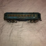 Lionel Prewar Standard Gauge Blue Comet 420 Wide Nickel Passenger Car. Fixed Price $350.00.