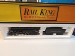 Rail King 30-1128-1 Chesapeake & Ohio Berkshire Steam Engine With Protosound. Fixed Price $250.00.