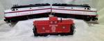 K-line #K-21791A Seaboard Aa Alco Diesel Engine W/horn & Caboose Original Box. Fixed Price $189.99.
