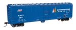 2863 Walthers Ho 50' Pc&f Insulated Boxcar Mountain Pine Lumber #1009. Fixed Price $31.50.
