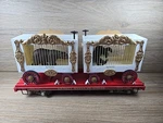 Scale Bachmann Emmett Kelly Circus Flatcar With Bear & Gorilla Cage Wagons Ob.. Fixed Price $59.99.