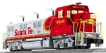Lionel 6-38547 Santa Fe Legacy Genset 9910 Diesel Switcher Lnib C-8 Diecast 1/48. Fixed Price $995.00.