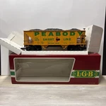 Lgb 4076 X01 Peabody Short Line Hopper Car With Coal Load, Scale,. Fixed Price $100.00.