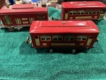 Lionel Prewar Orange Set # 248 Locomotive +629-630 Cars Original Untested. Fixed Price $129.95.