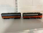 Tyco Mantua Ho Scale New Haven # 0418 Diesel Locomotive With Car. Fixed Price $25.00.