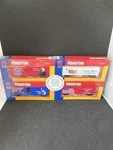 Lot 4 Ho Vintage Life-like #8539 Box Car From Sea To Shining Usa Flag Eagle. Fixed Price $49.99.