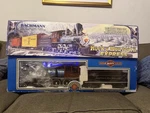 Bachmann Big Haulers Rocky Mountain Express Train Set Scale 4-6-0 Steam Engine. Fixed Price $179.00.