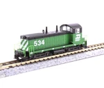 Kato Scale Emd NW2 Burlington Northern 534 Dc Version 176-4377. Fixed Price $114.34.