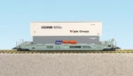 Usa Trains Intermodal Flat Car With Containers - R17120 Norfolk Southern #3. Fixed Price $239.95.