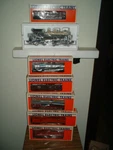 Lionel #18501 Western Maryland Fallen Flags Set #4. Fixed Price $449.95.