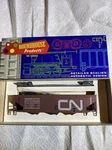 Scale Train. 3-BAY Hopper Kit. 1617 Canadien National. Roundhouse. Usa. Sale!. Fixed Price $16.25.