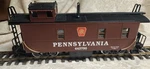 Lgb 43790 Prr Pennsylvania Railroad Tuscan Red Steel Caboose - Scale W/box. Fixed Price $219.50.