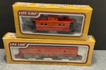 Life Like Ho Scale F7 Diesel Sp Daylight #6405 & Caboose. Fixed Price $35.00.