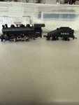 Bachmann Scale Steam Locomotive 0-6-0 At&sf And Tender 3283 Train Car Other. Fixed Price $50.00.