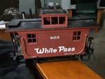Bachmann Big Haulers White Pass 903 Four Wheel Caboose Item No. 93119 Exc. Box. Fixed Price $28.59.
