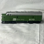 Vintage Bachmann Burlington Northern Emd F9 Diesel Locomotive 9710 Box. Fixed Price $25.00.