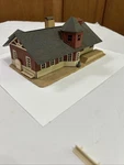 Ho Scale Train Building Vintage Pola Station Terminal Made Germany. Fixed Price $21.99.