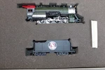 Ho Scale Bachmann, 2-8-0 Steam Locomotive Great Northern, Black & Green #1257. Fixed Price $96.00.