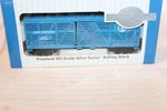 Ho Scale Bachmann, 40' Stock Car, Great Northern, Blue, #582033. Fixed Price $24.00.