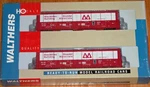 Ho Walthers 932-27015 Thrall Boxcar 2-PACK Macmillan-bloedel Tcax 20185, 20192. Fixed Price $69.99.