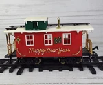 Vtg 1986 New Bright Happy Year Passenger Car For Scale Train Set. Fixed Price $11.25.