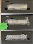 Ho Athearn Genesis G2628 Cb&q Burlington F3A/B/A Diesel Set #9962A/B/C -dc. Fixed Price $325.00.
