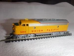 Scale Kato Emd F7A, Union Pacific Up, Rd #1464, Dual Headlights, Dc Version. Fixed Price $120.00.