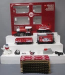 Lgb 72510 Gauge Coca-cola "red Trunk" Christmas Steam Train Super Set Ln/box. Fixed Price $699.99.