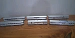 Athearn Ho Scale Santa Fe Streamline Observation & Mail Railway Cars Lot Of 6.. Fixed Price $95.00.