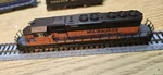 Kato N Scale Locomotive Milwaukee Road SD40-2 Early #160. Fixed Price $85.00.
