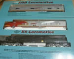 Proto 2000 23226+23224 Ho Santa Fe E6 & 12A. Fixed Price $247.50.