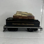 Bachmann Scale Denver, Rio Grande Tender For Steam Locomotive Engine. Fixed Price $23.99.