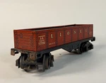 Vintage Lionel Lines 2677 Gondola Metal Gauge Tinplate Prewar. Fixed Price $19.99.