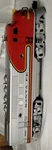 Lionel 2343 Santa Fe Gauge Diesel Locomotive Silver Red Painted Light. Fixed Price $160.00.