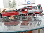Bachmann Scale Big Trains #25 White Christmas Express Locomotive W/tender. Fixed Price $118.99.