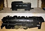 Vintage 1954 Marx Post War 1666 Smoker 0-4-0 Gauge O27 & New York Central Tender. Fixed Price $44.99.