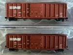 Scale Exact Rail Ps 5277 Waffle-side Boxcar Norfolk Southern 2-PACK Set. Fixed Price $99.95.